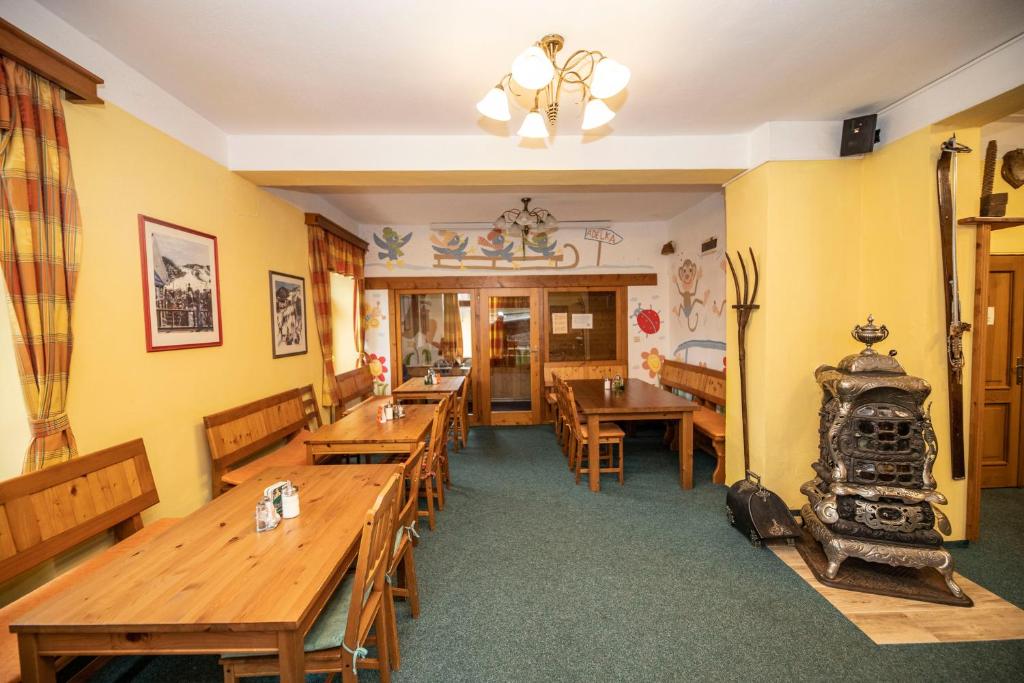 Restaurace v ubytování Penzion Adélka Janské Lázně