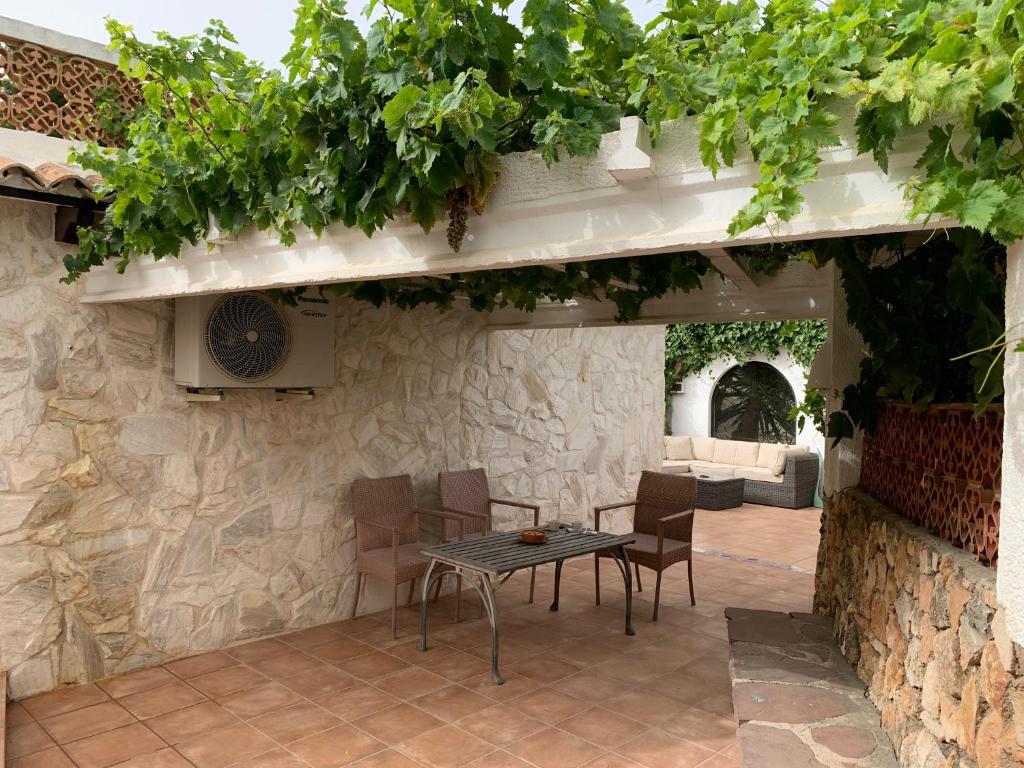 Patio nebo venkovní prostory v ubytování Bonito apartamento villa Joya