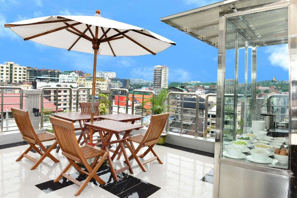 Balkón nebo terasa v ubytování Hotel Grand United - 21st Downtown