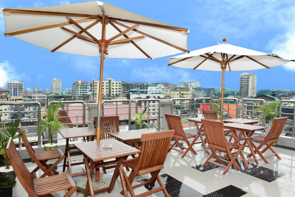 Balkón nebo terasa v ubytování Hotel Grand United - 21st Downtown