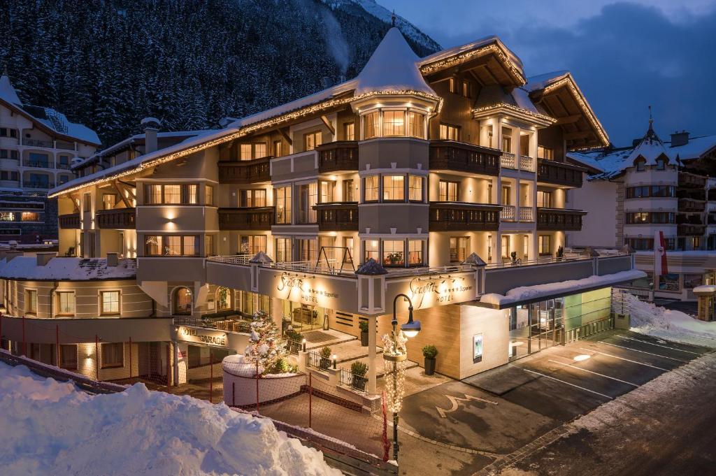Hotel Seespitz during the winter