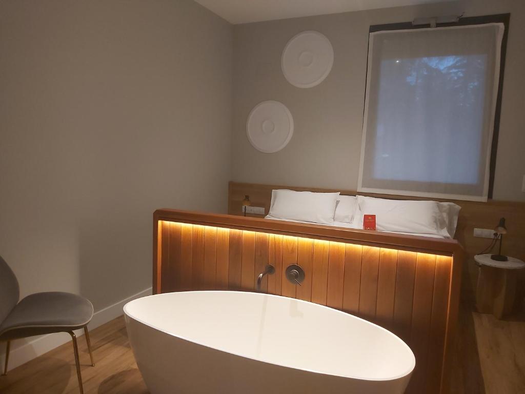 Koupelna v ubytování Habital Suites