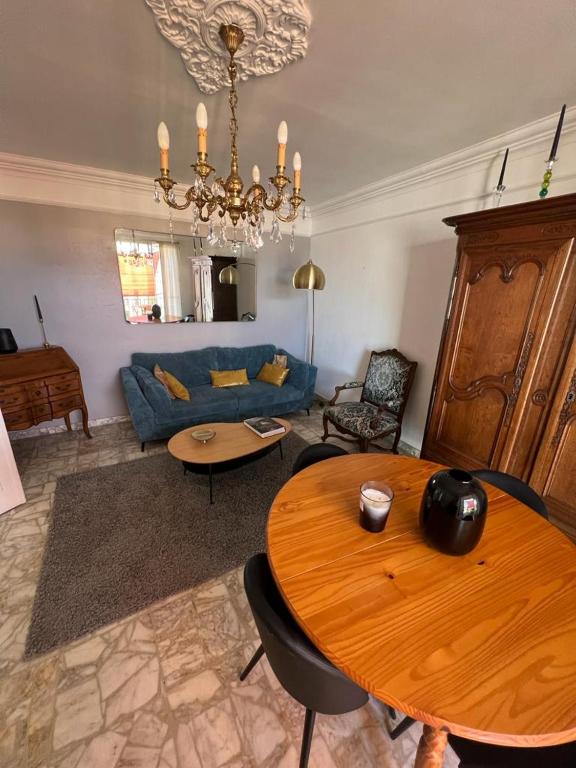 Appartement climatisé F3 proche plage port et aéroport - 1