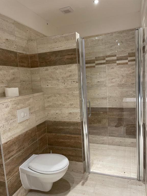 Koupelna v ubytování Apartmant T&T