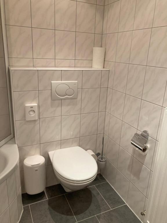 Koupelna v ubytování Ferienwohnung Thöny Vandans