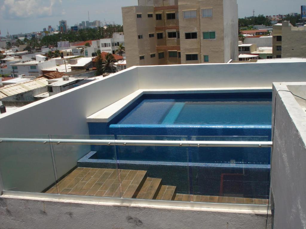 Bazén v ubytování EMS Hoteles Boca del Río nebo v jeho okolí