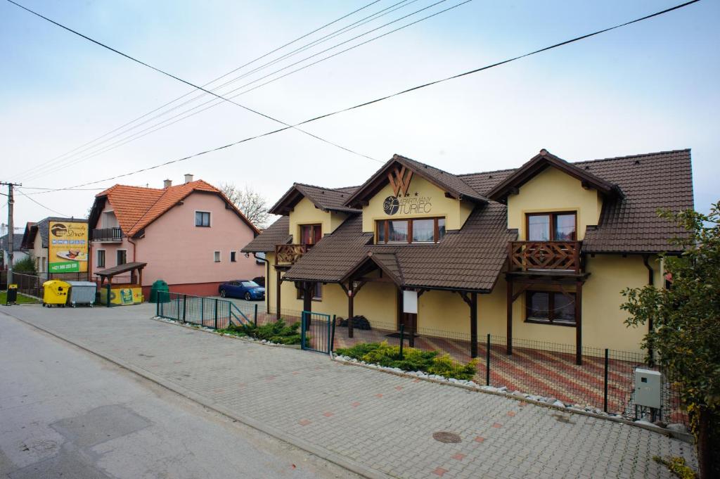 Budova, kde se penzion nachází