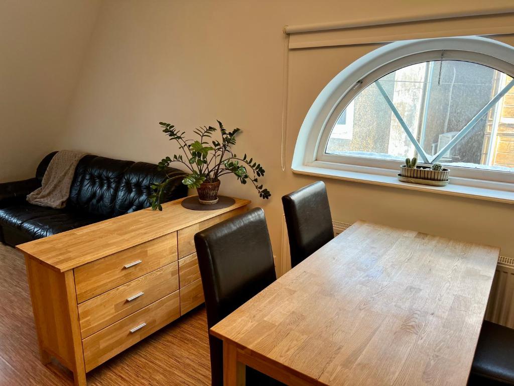 Χώρος καθιστικού στο Hostel Ingeri
