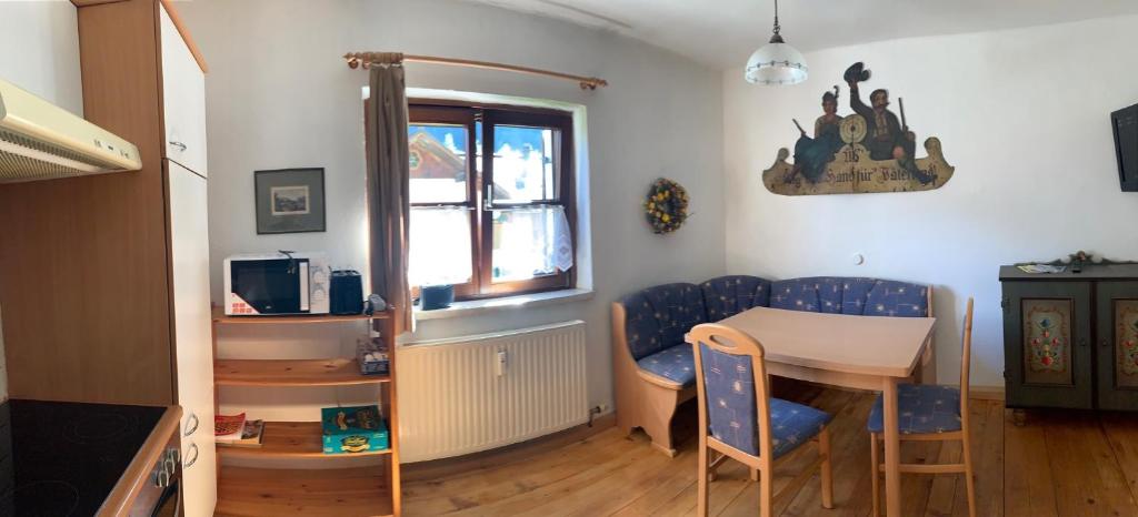 Kuchyň nebo kuchyňský kout v ubytování Apartment Sophia - Hallstatt