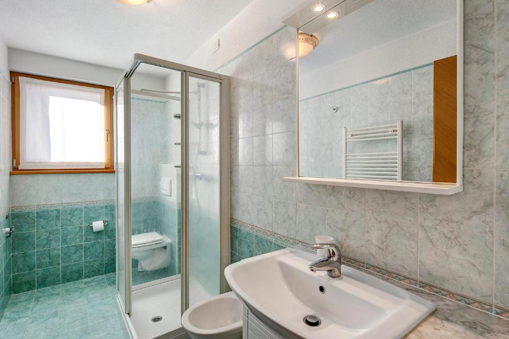 A bathroom at Appartamento Vago