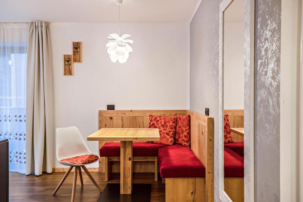 Posezení v ubytování Chalet Osmar Suite 1