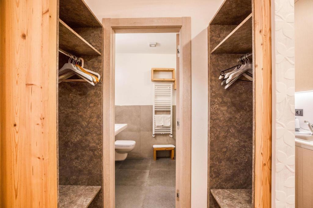 Koupelna v ubytování Chalet Osmar Suite 2
