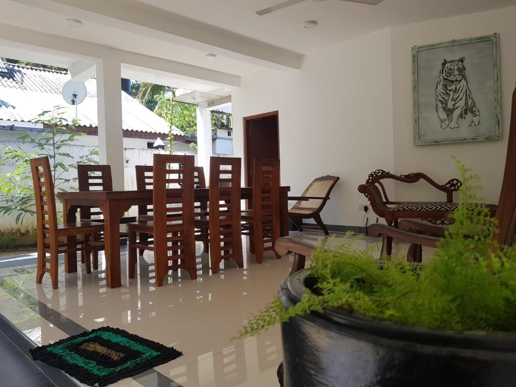 Posezení v ubytování VOGEL NEST