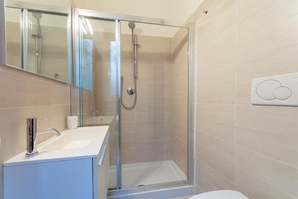 Kúpeľňa v ubytovaní L'APPARTEMENT DE PAOLO