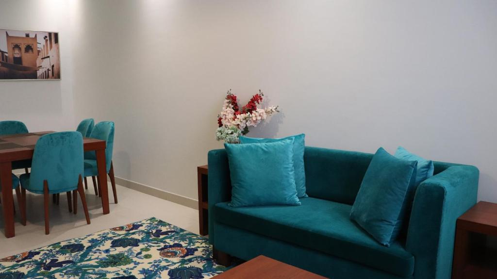 Posezení v ubytování Al Riyadh Hotel Apartments