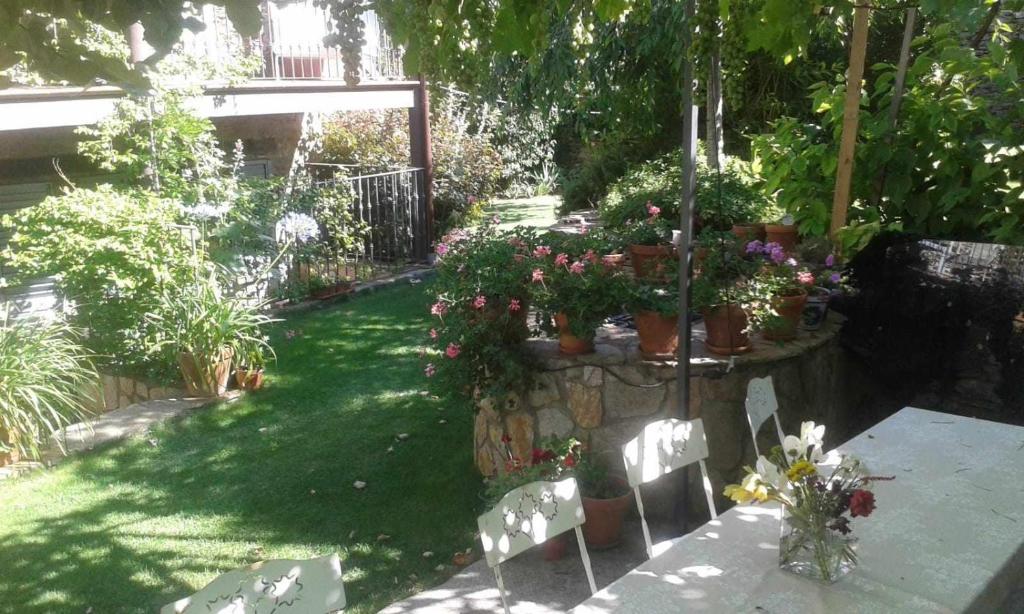 Zahrada ubytování la Perla Casa Rural sostenible