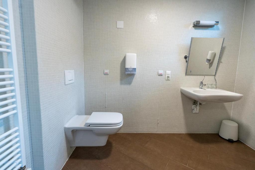 Kúpeľňa v ubytovaní Zamárdi TOK