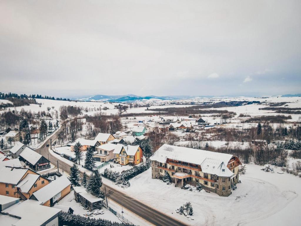 Orava Hotel v zimě
