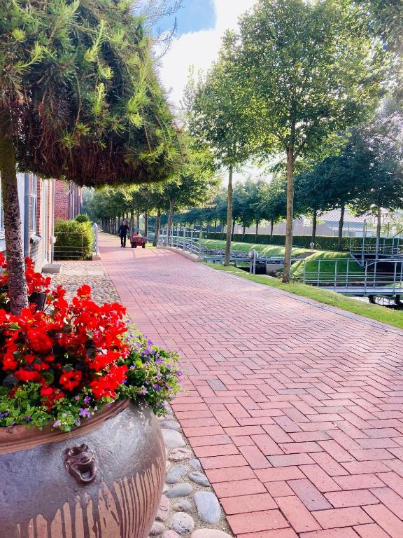 Zahrada ubytování Ribe Byferie Resort