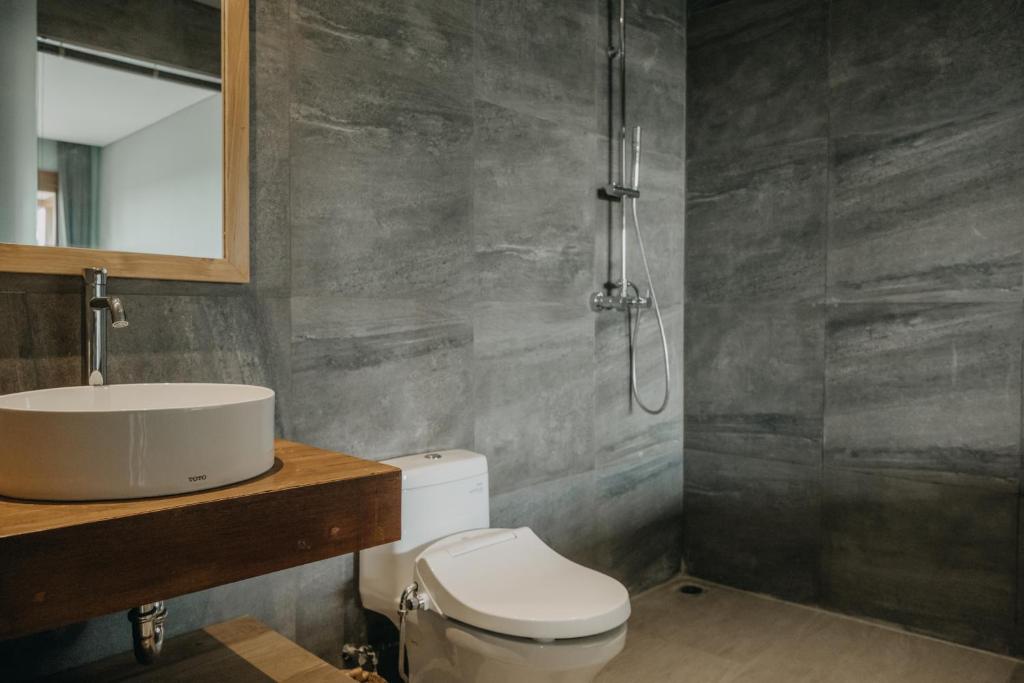 Koupelna v ubytování Wana Karsa Ubud Hotel