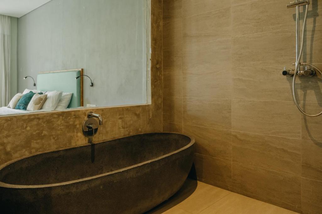 Koupelna v ubytování Wana Karsa Ubud Hotel