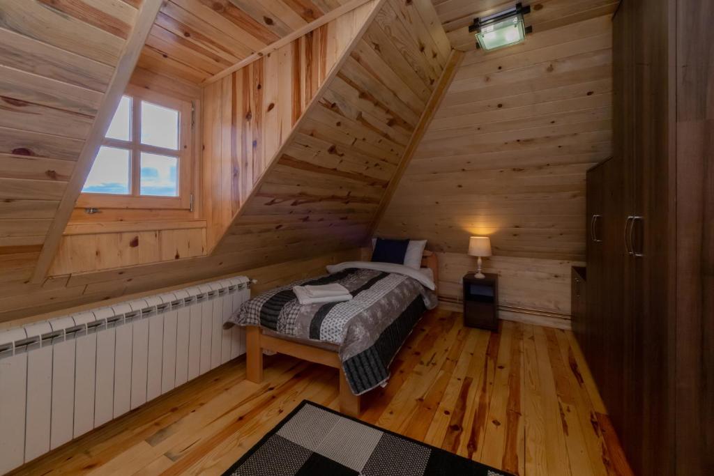 Postel nebo postele na pokoji v ubytování Rankovi konaci