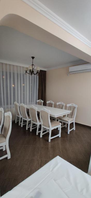 Posezení v ubytování Casa BLANCO