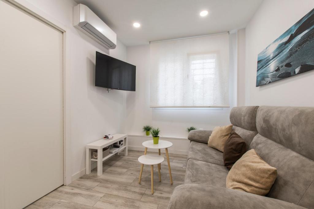 TV a/nebo společenská místnost v ubytování 4Torres Homes - Sofía
