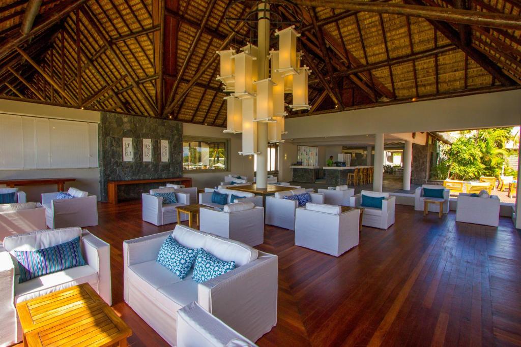 Posezení v ubytování Solana Beach Mauritius - Adults Only