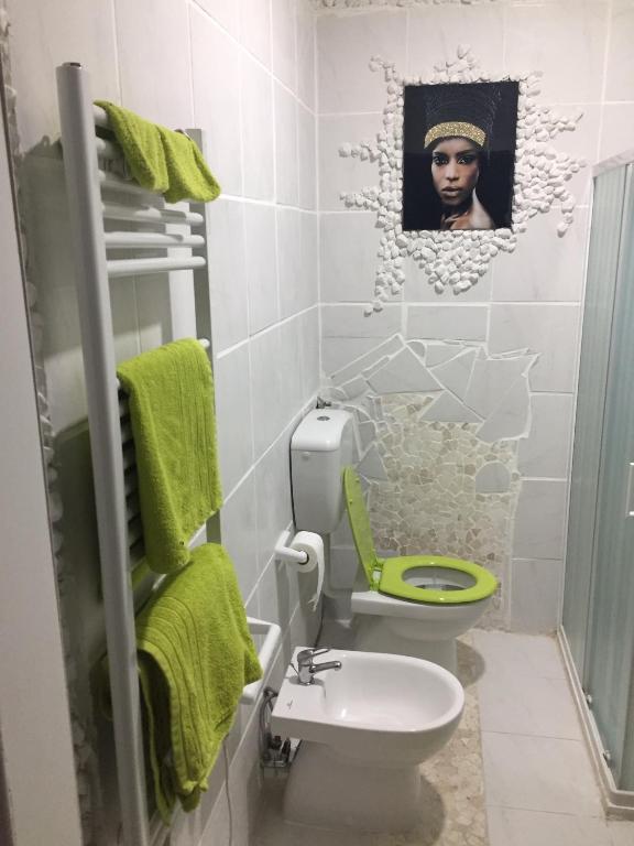 Koupelna v ubytování B & Baichin