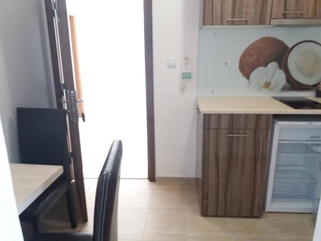 Kuchyň nebo kuchyňský kout v ubytování Diamond Kiten