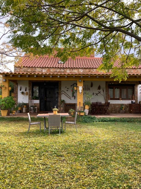 Zahrada ubytování Casa Rural La Coscoja
