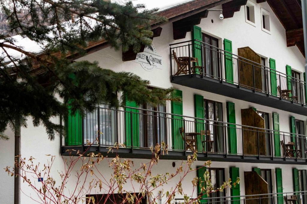 Budova, kde se apartmán nachází