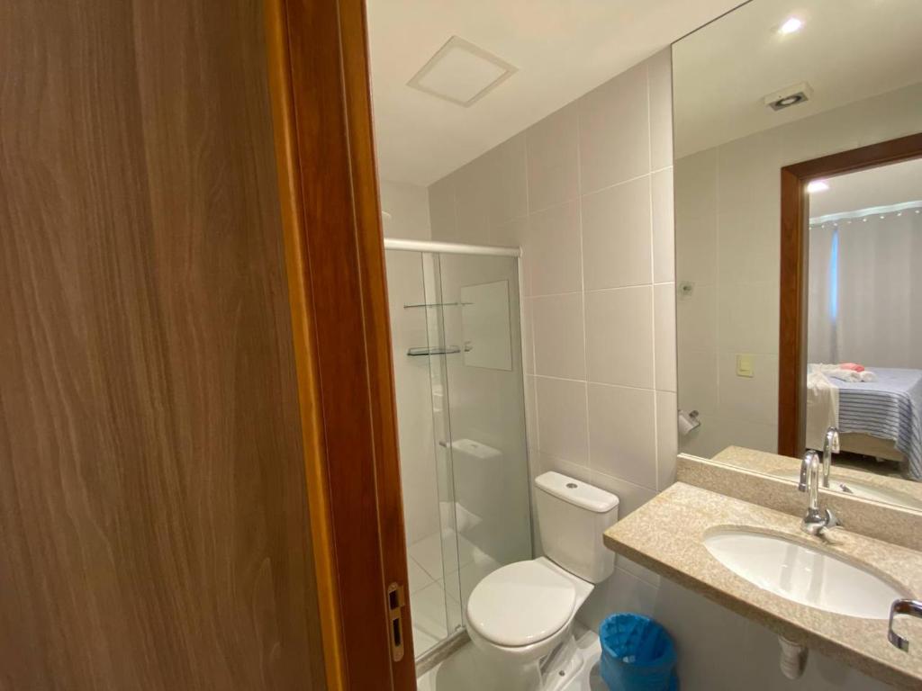 Koupelna v ubytování ITAPARICA RELAX INN! Portaria e bar 24H!