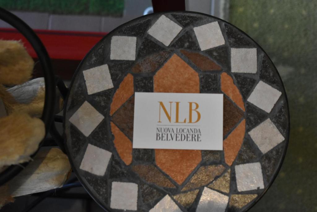 Certifikát, hodnocení, plakát nebo jiný dokument vystavený v ubytování Nuova Locanda Belvedere