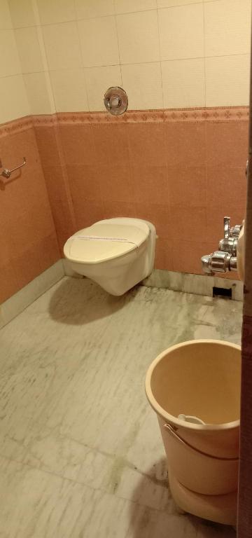 Koupelna v ubytování Hotel Aston