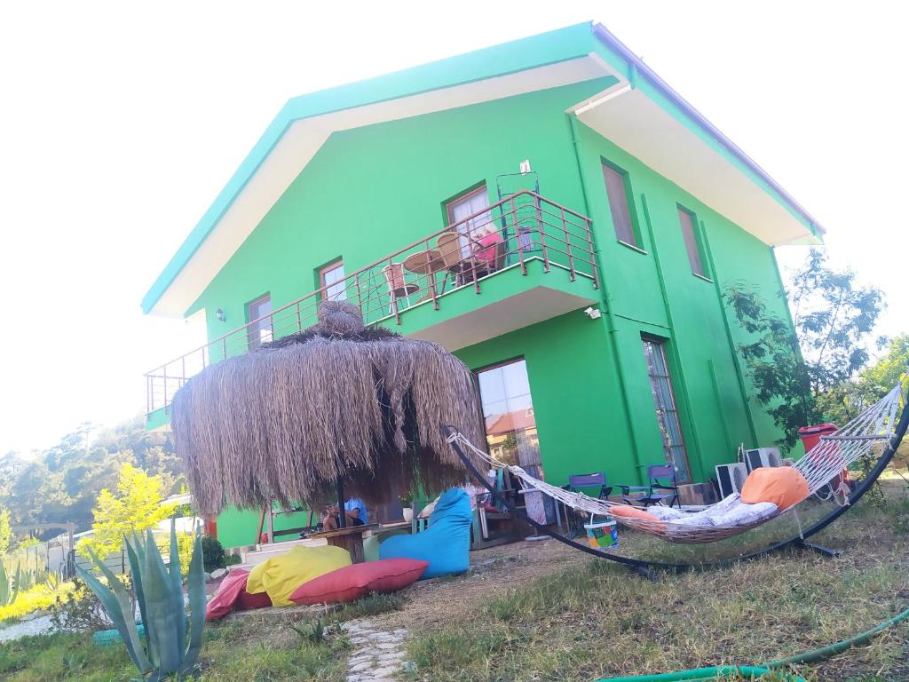 Zahrada ubytování Chillsteps Hostel
