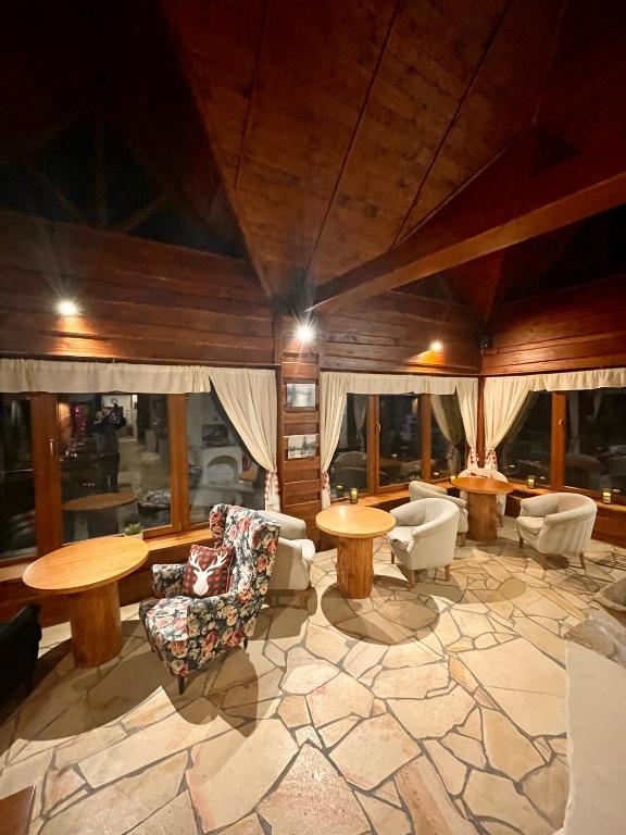 Posezení v ubytování Resort Lucky Jasna
