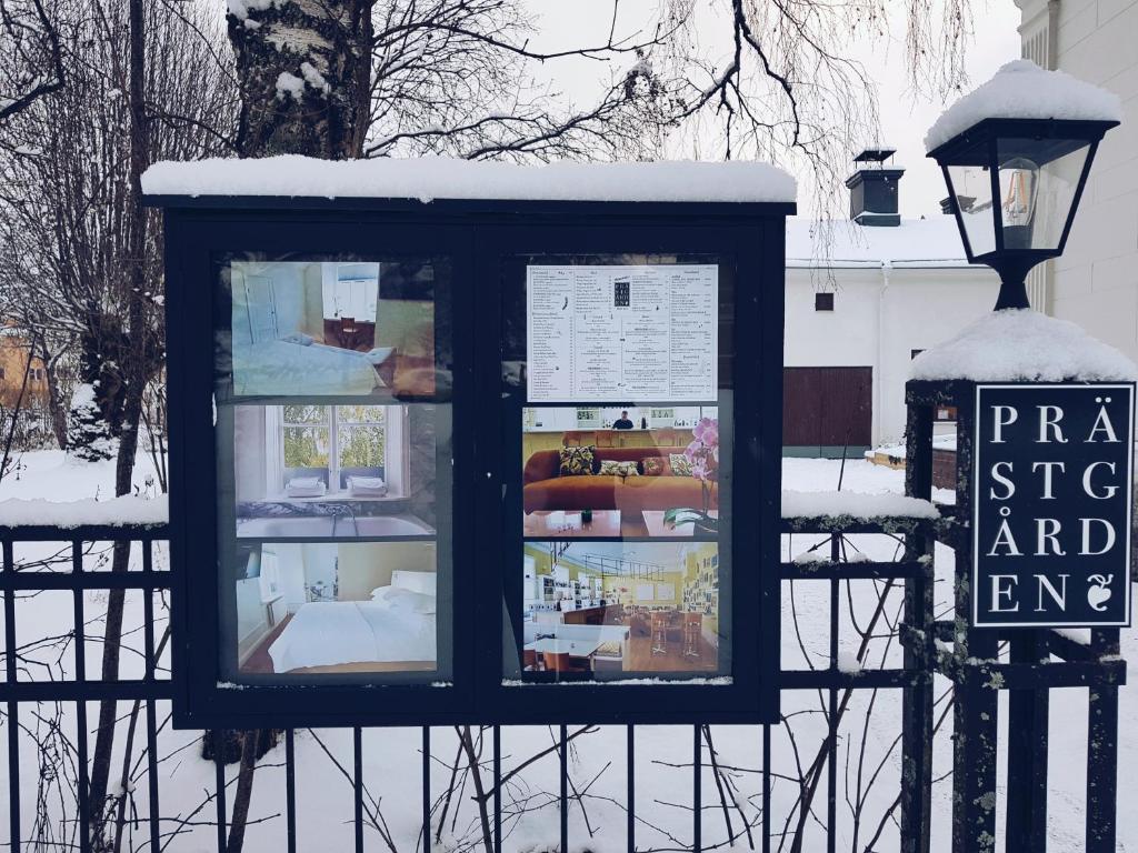 Certifikát, hodnocení, plakát nebo jiný dokument vystavený v ubytování Prästgården Hotell & Bryggeri