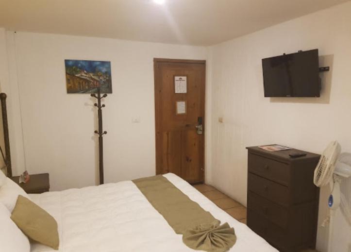 Postel nebo postele na pokoji v ubytování Hotel Misión Xalapa