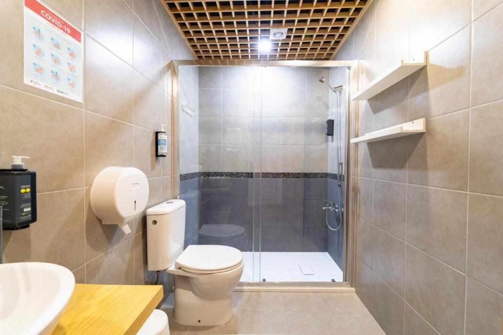 Koupelna v ubytování Sé Guesthouse