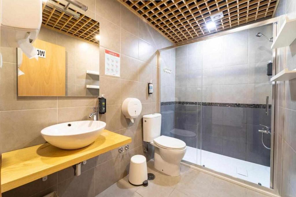 Koupelna v ubytování Sé Guesthouse