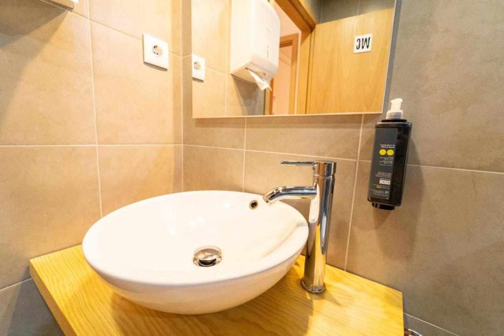 Koupelna v ubytování Sé Guesthouse