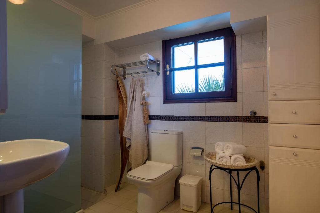 Koupelna v ubytování Studio Thea - Roxan Residence