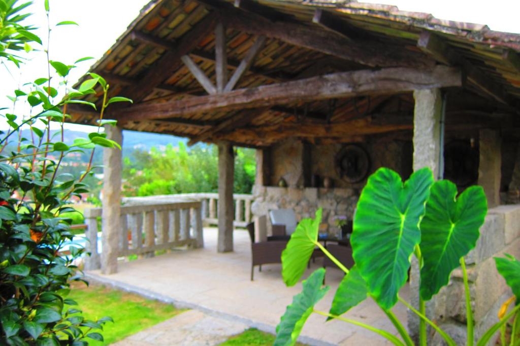 Zahrada ubytování Casa Roque