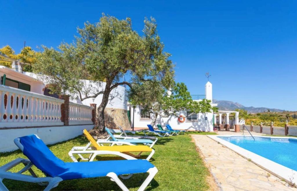 Bazén v ubytování Casa El Retiro nebo v jeho okolí