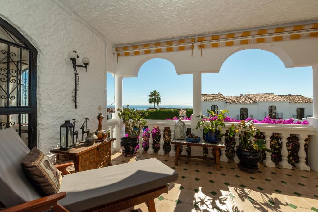 Balkón nebo terasa v ubytování Las Lilas, Nerja