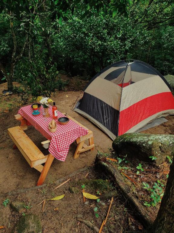 Zahrada ubytování Hostal Dos Quebradas