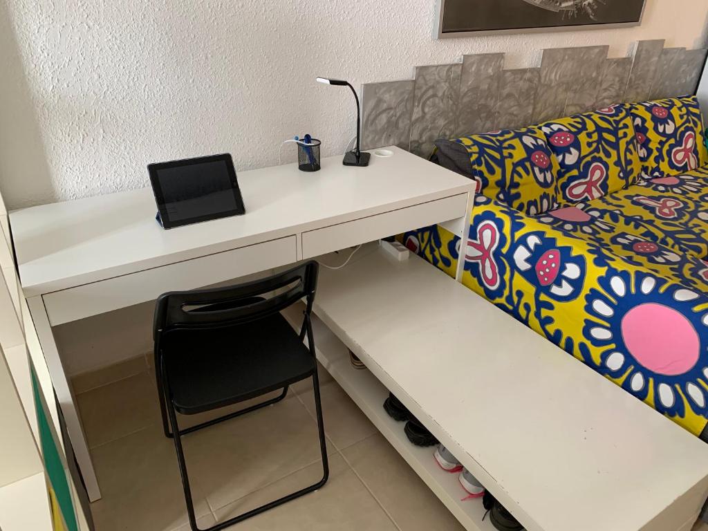 Postel nebo postele na pokoji v ubytování Studio Martha