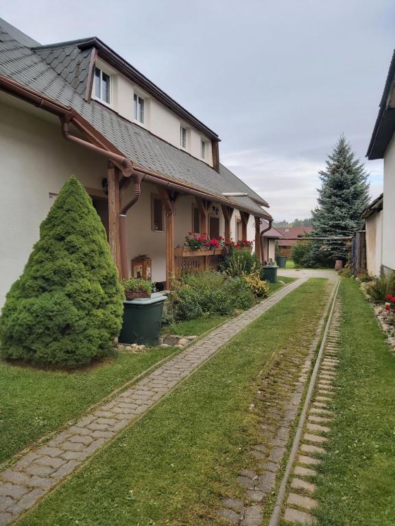 Zahrada ubytování Chalupa u Valiky